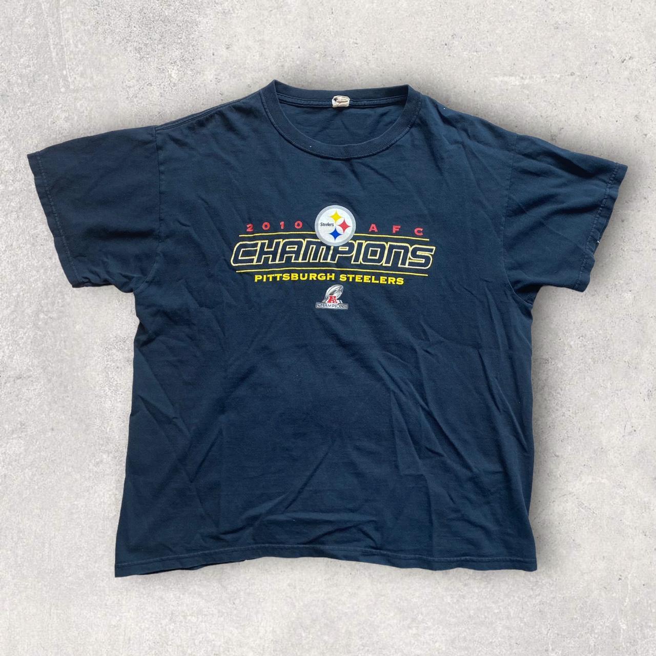 NFL Pittsburgh Steelers AFC Champions T-Shirt (M)