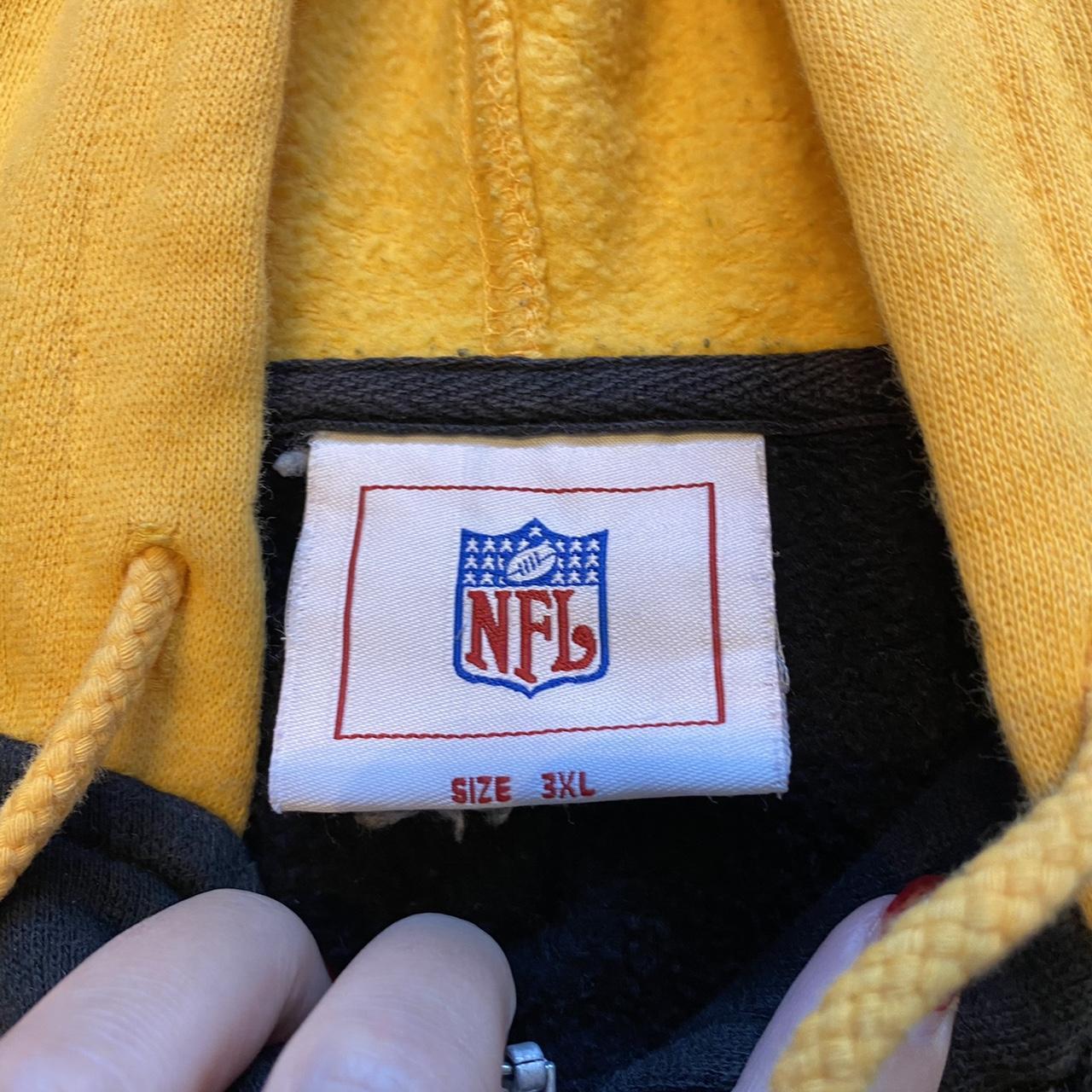 Pittsburgh Steelers NFL throwback hoodie Size: - Depop