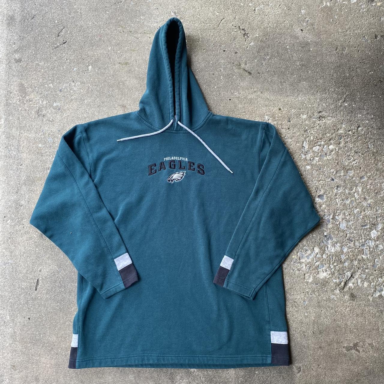 Vintage Philadelphia Eagles Hoodie Size 2XL Length - Depop