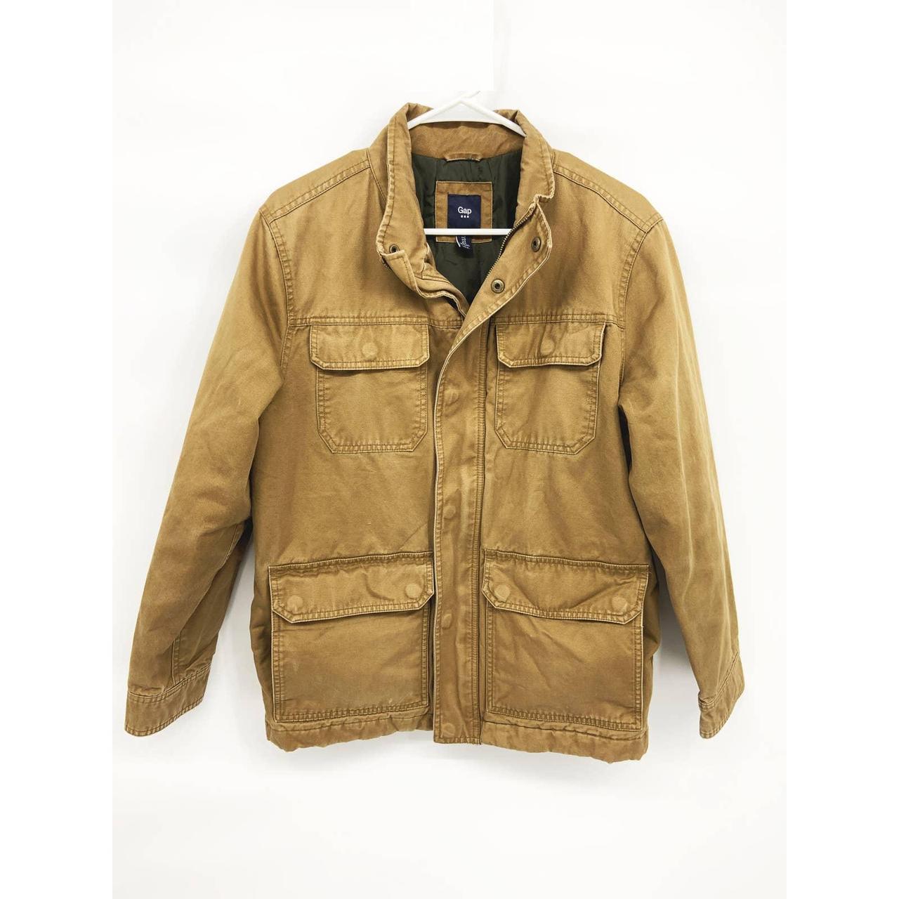 Old navy military hot sale jacket mens