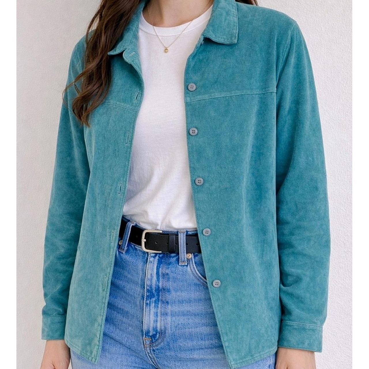 Pendleton Women's Shacket Jacket - Blue - M – Vin… - image 2