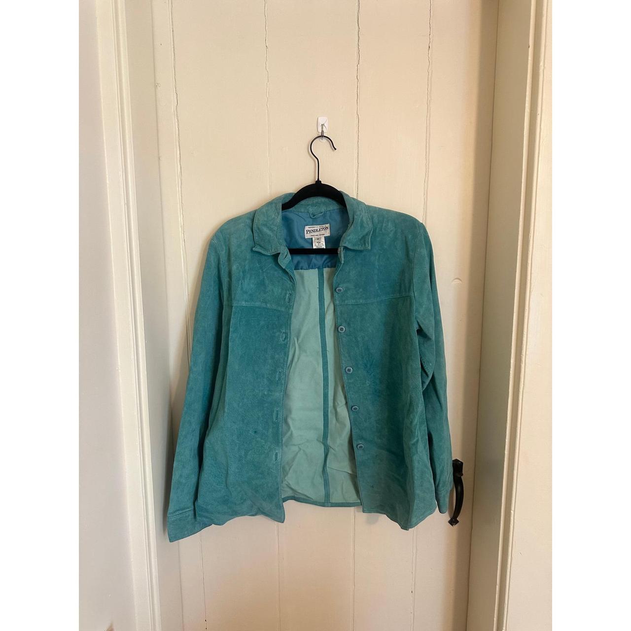 Pendleton Women's Shacket Jacket - Blue - M – Vin… - image 1