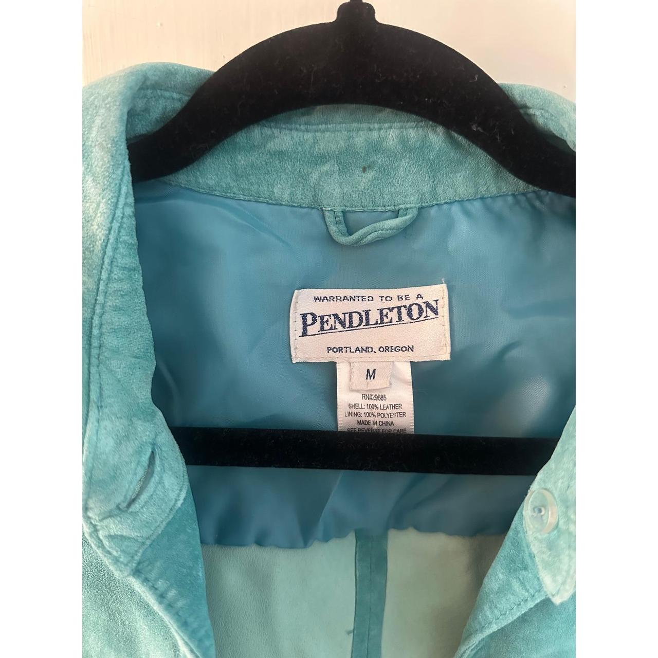 Pendleton Women's Shacket Jacket - Blue - M – Vin… - image 5