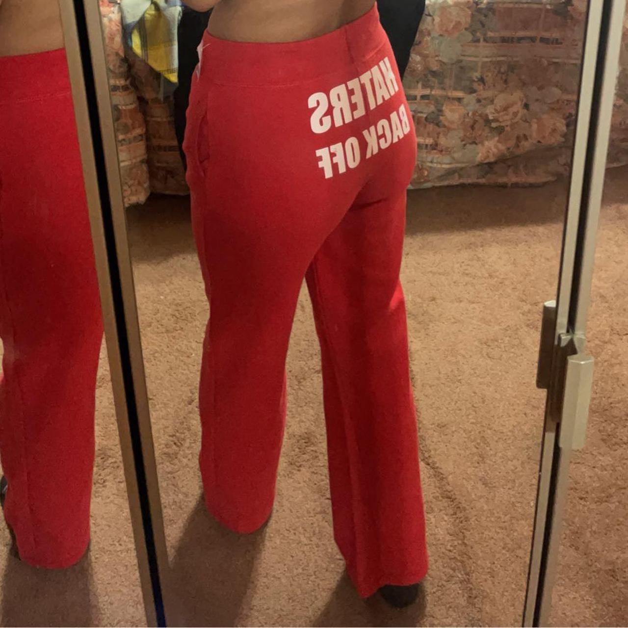 Red gildan sweatpants hot sale