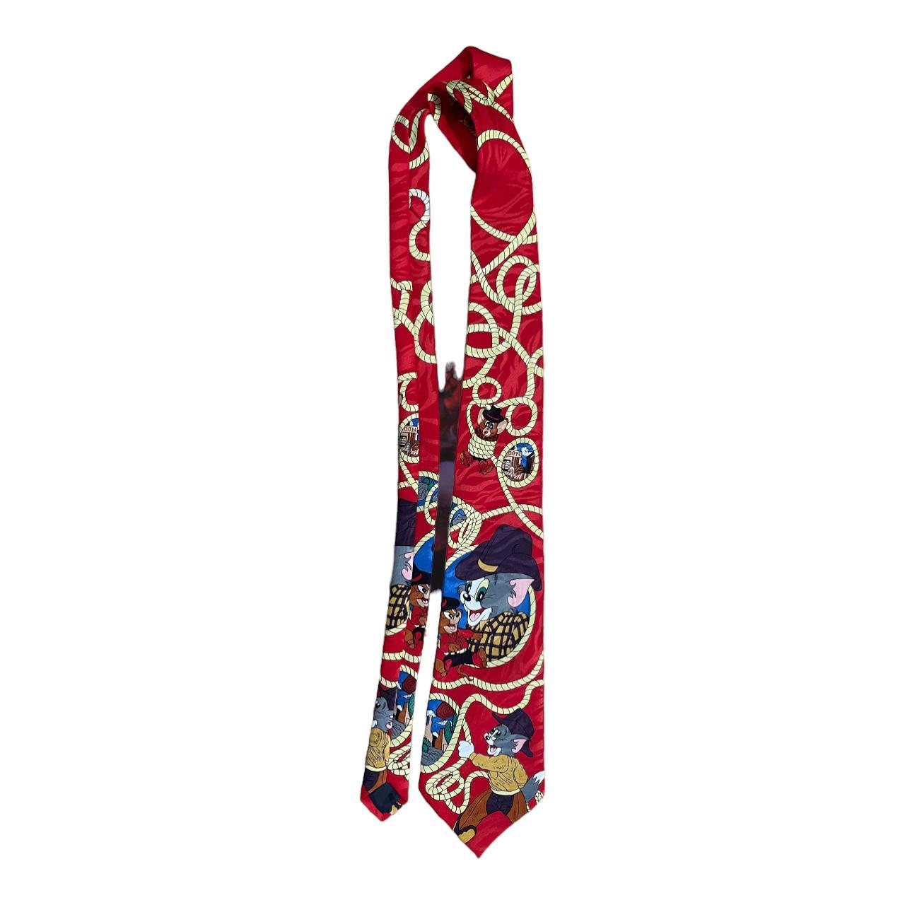 TOM & JERRY COWBOY TIE FROM THE ICONIC EPISODE... - Depop