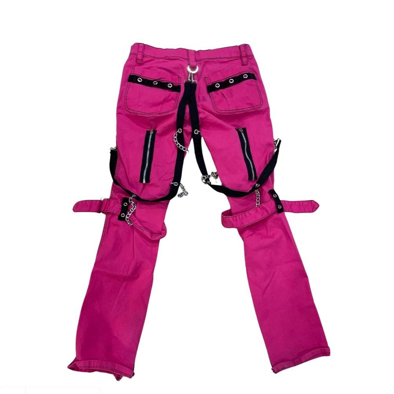 TRIPP NYC - STUDDED BARBIE BONDAGE PANTS PINK SIZE | Depop