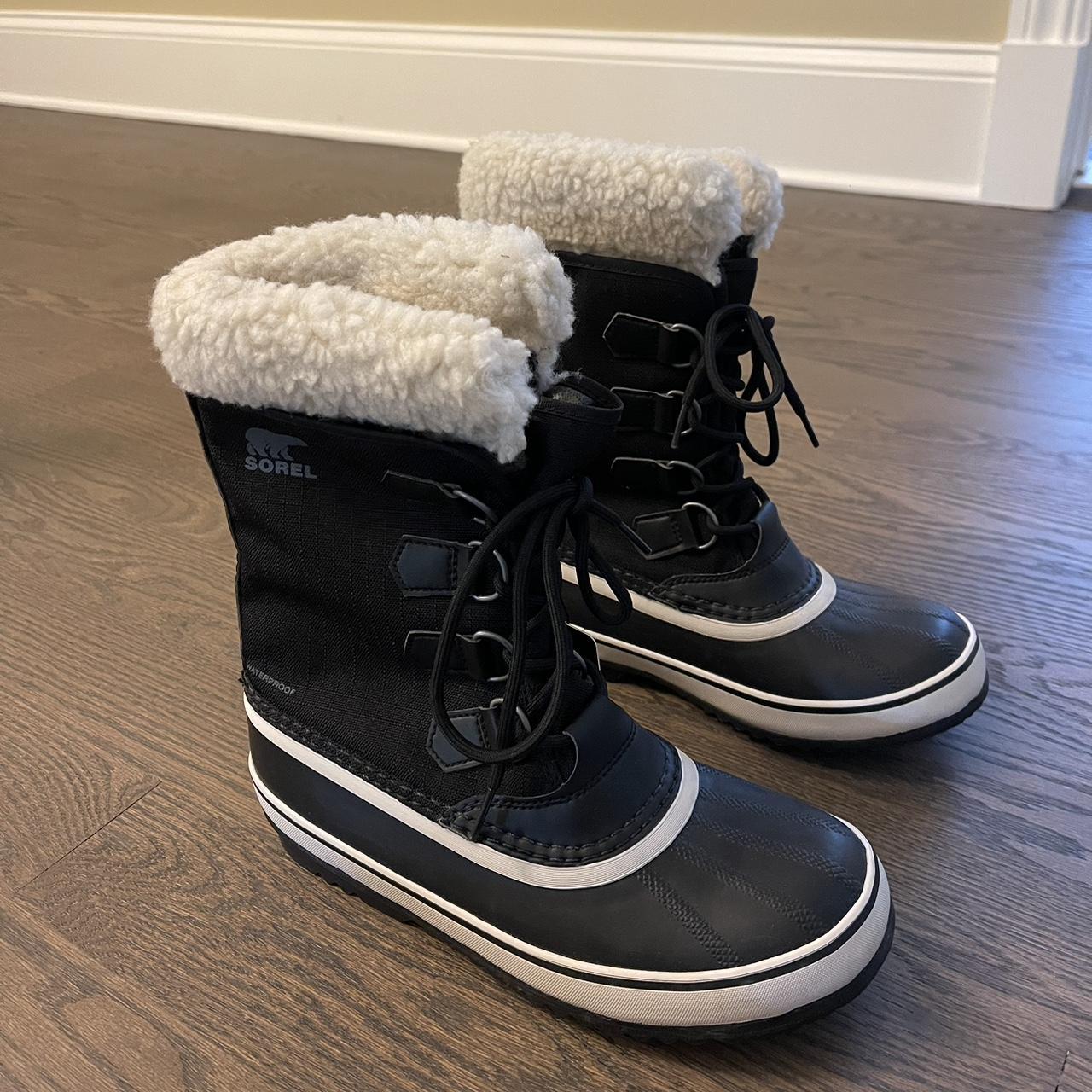 sorel women's winter boots white