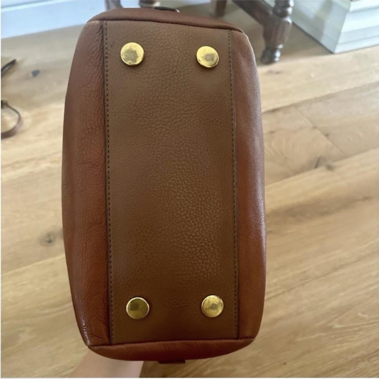 Fossil Women's Satchels - Brown/Tan – Fossil Leat… - image 4