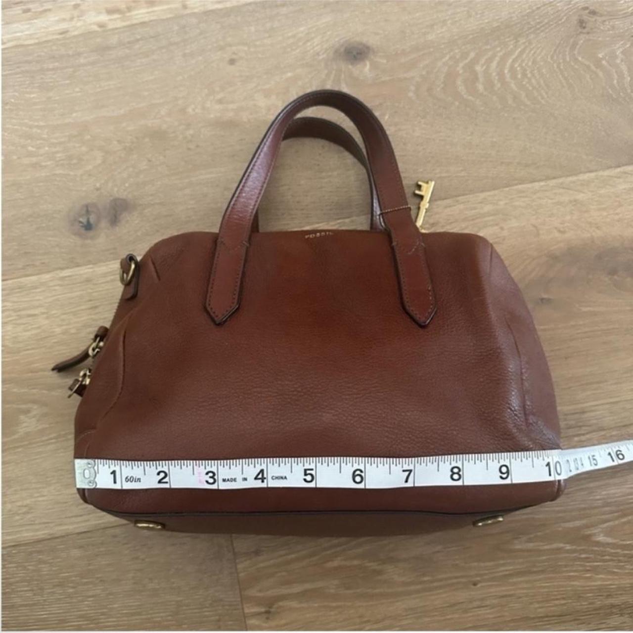 Fossil Women's Satchels - Brown/Tan – Fossil Leat… - image 6