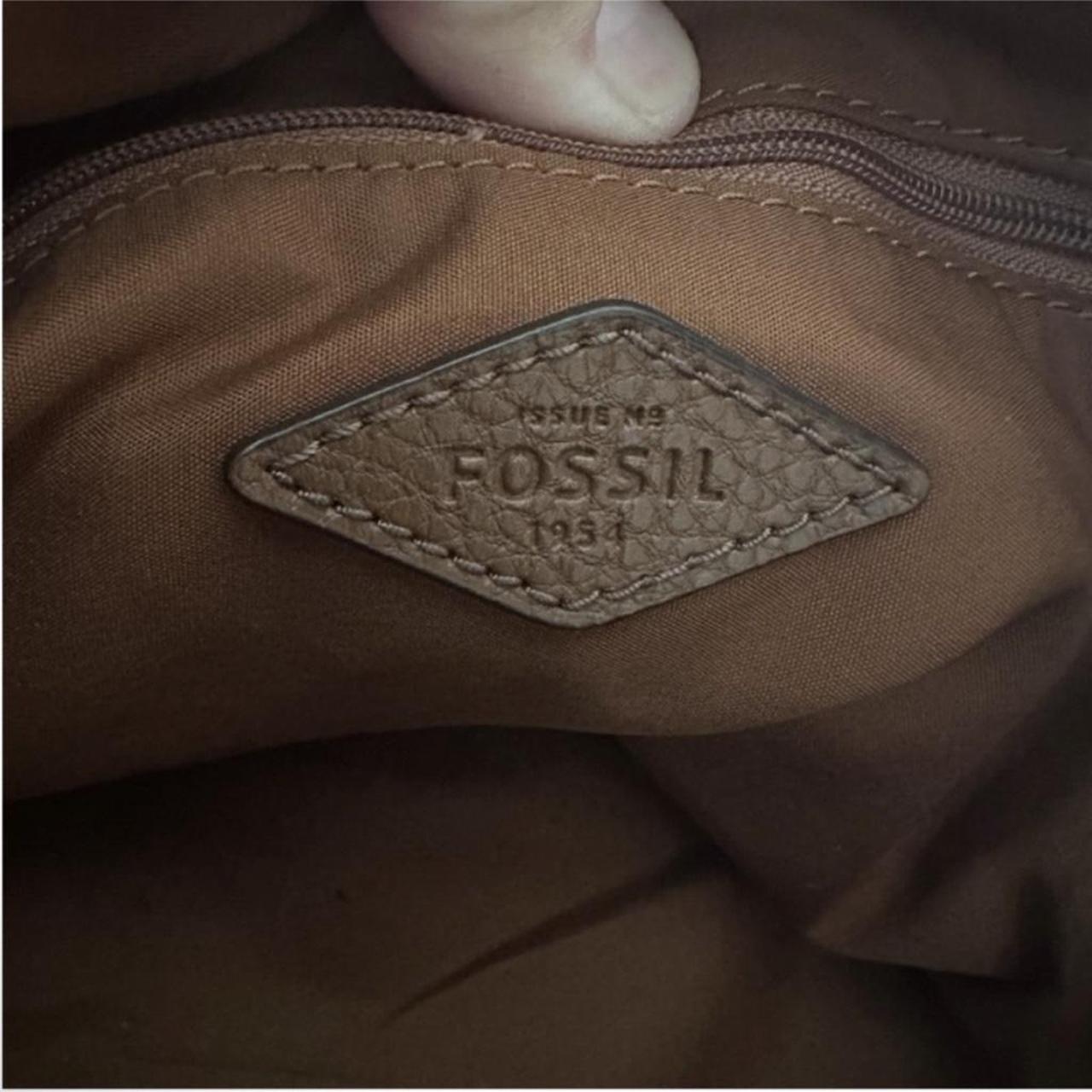 Fossil Women's Satchels - Brown/Tan – Fossil Leat… - image 7