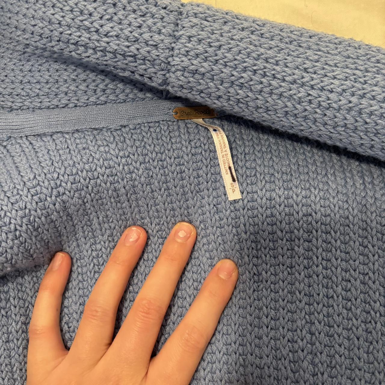 Free people long sweater bought at warehouse... - Depop