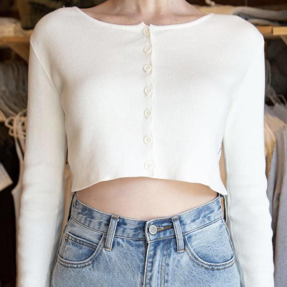 Brandy melville outlet cropped cardigan