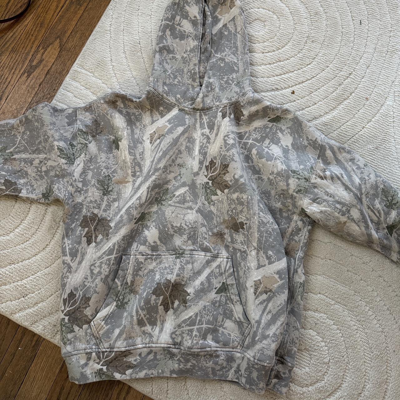 Abercrombie & Fitch Women's Hoodie - Multi/Grey -… - image 1