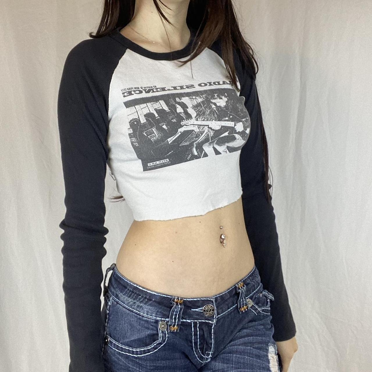 brandy melville radio silence long sleeve... - Depop