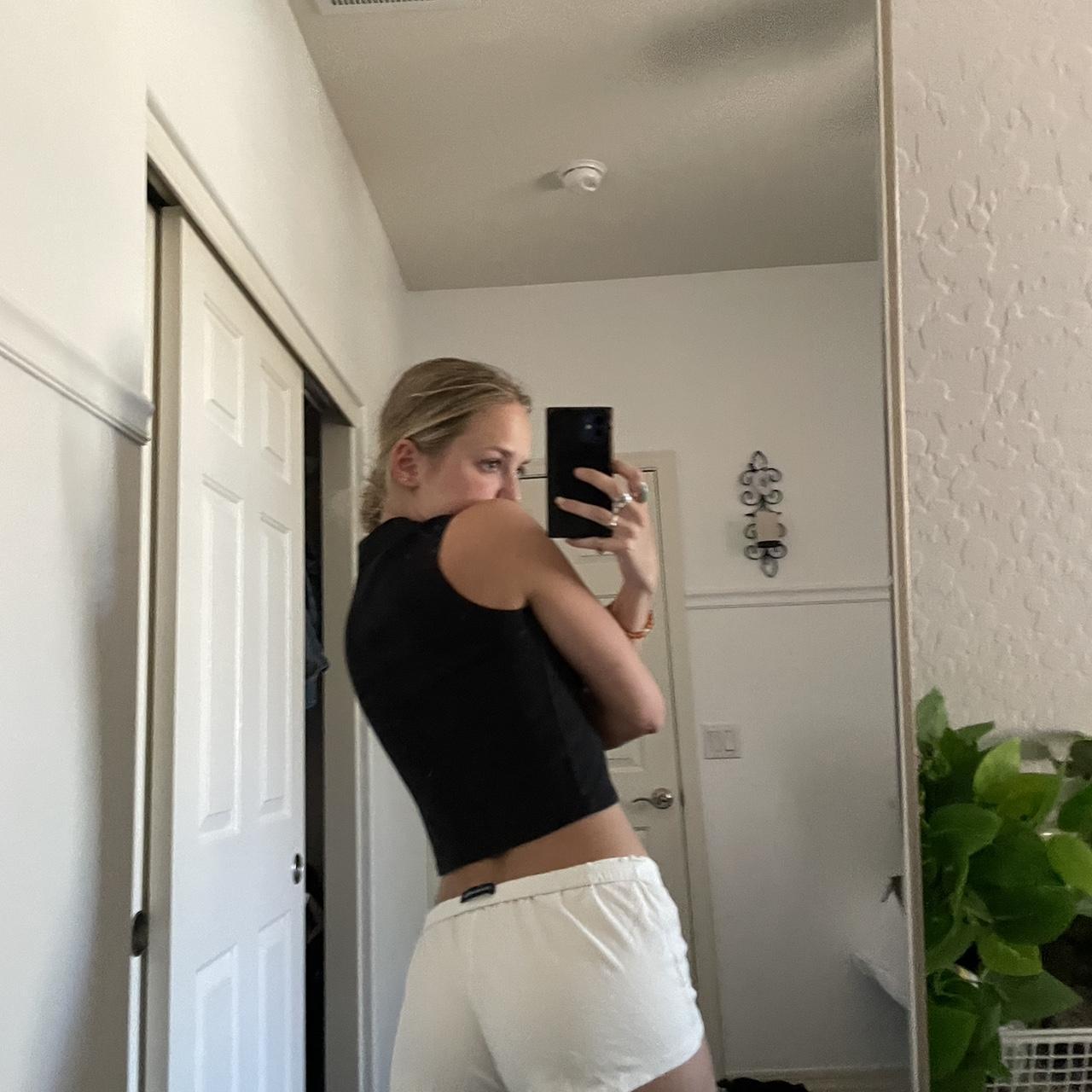 New York brandy Melville collar tank top... Depop