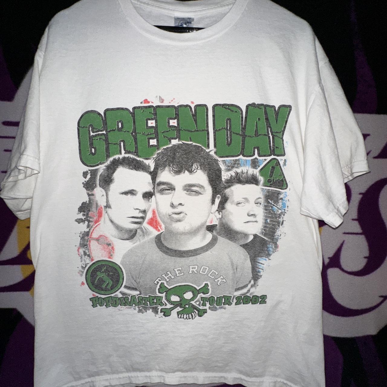 RARE VINTAGE Y2K GREEN DAY ‘POP DISASTER TOUR 2002’...