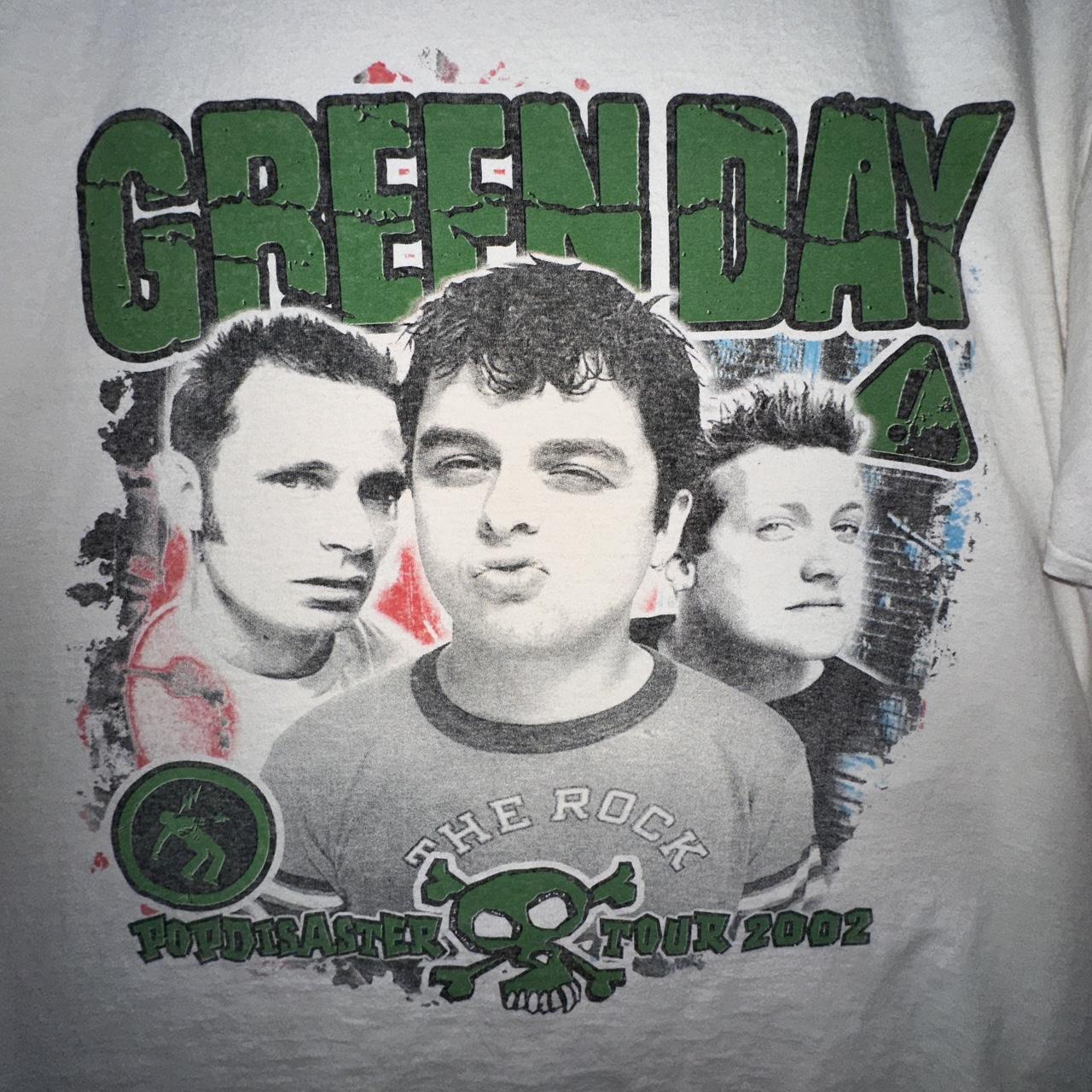 RARE VINTAGE Y2K GREEN DAY ‘POP DISASTER TOUR 2002’...