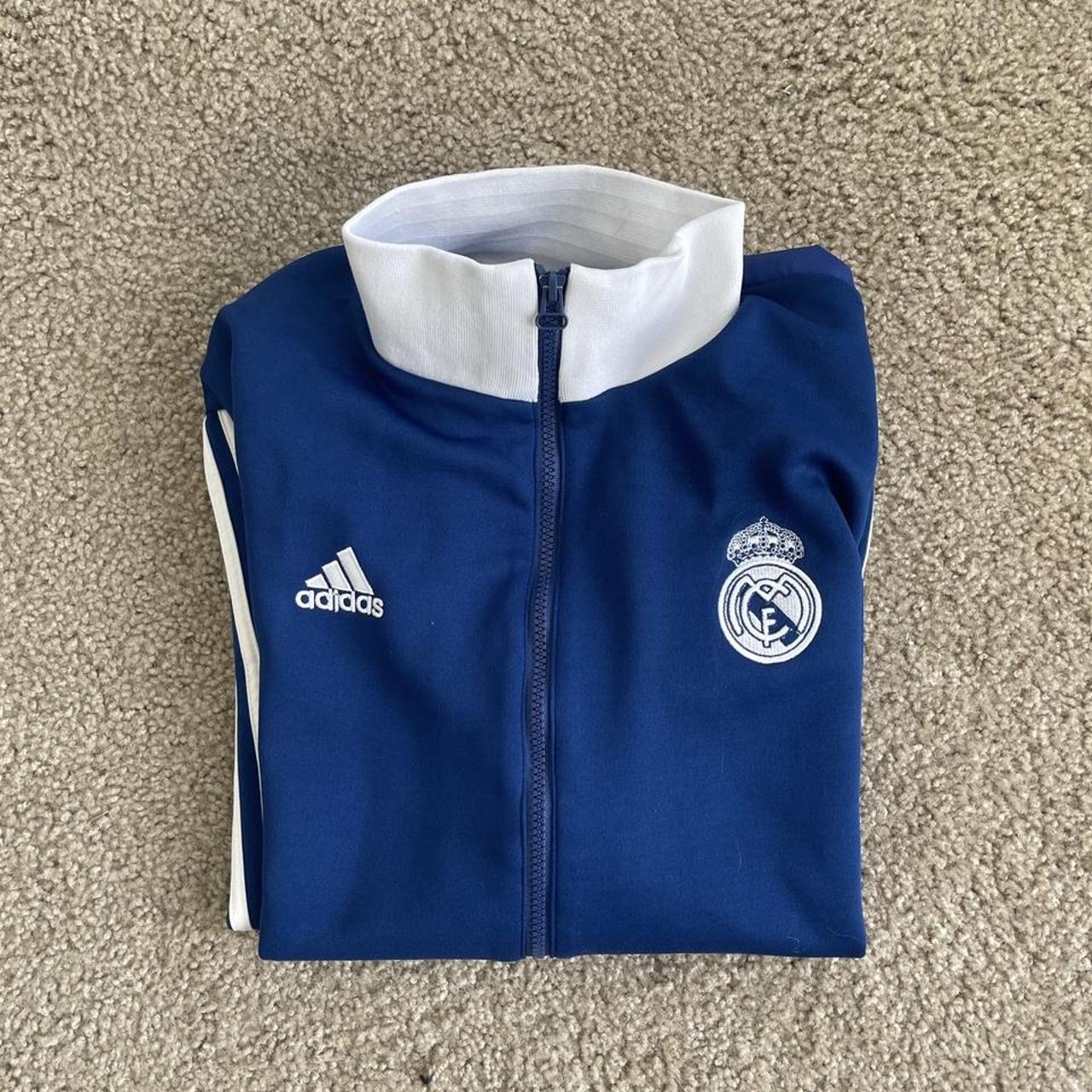 Vintage Real Madrid Zip Up VintageReal Madrid Depop