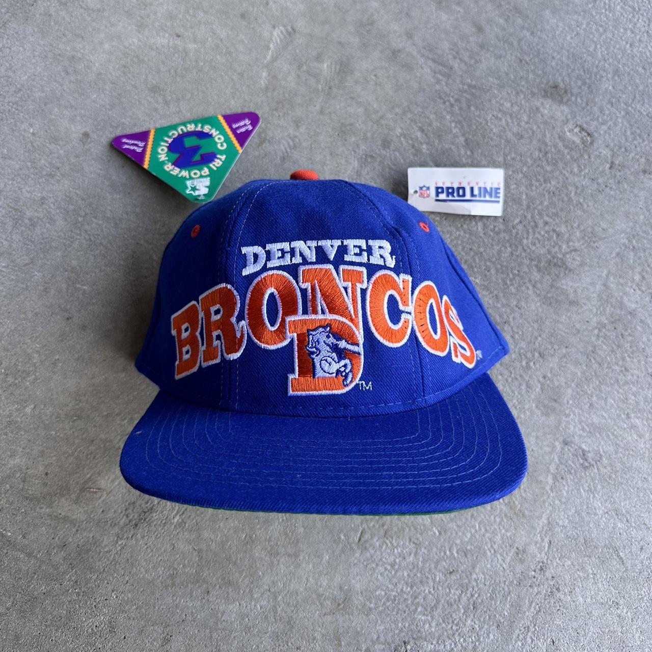 Denver Broncos NFL on Field Fitted Hat Size 7 3/4 - Depop