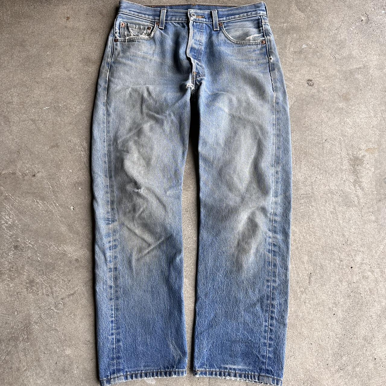 Vintage Levis 501 Jeans Good button flys... - Depop