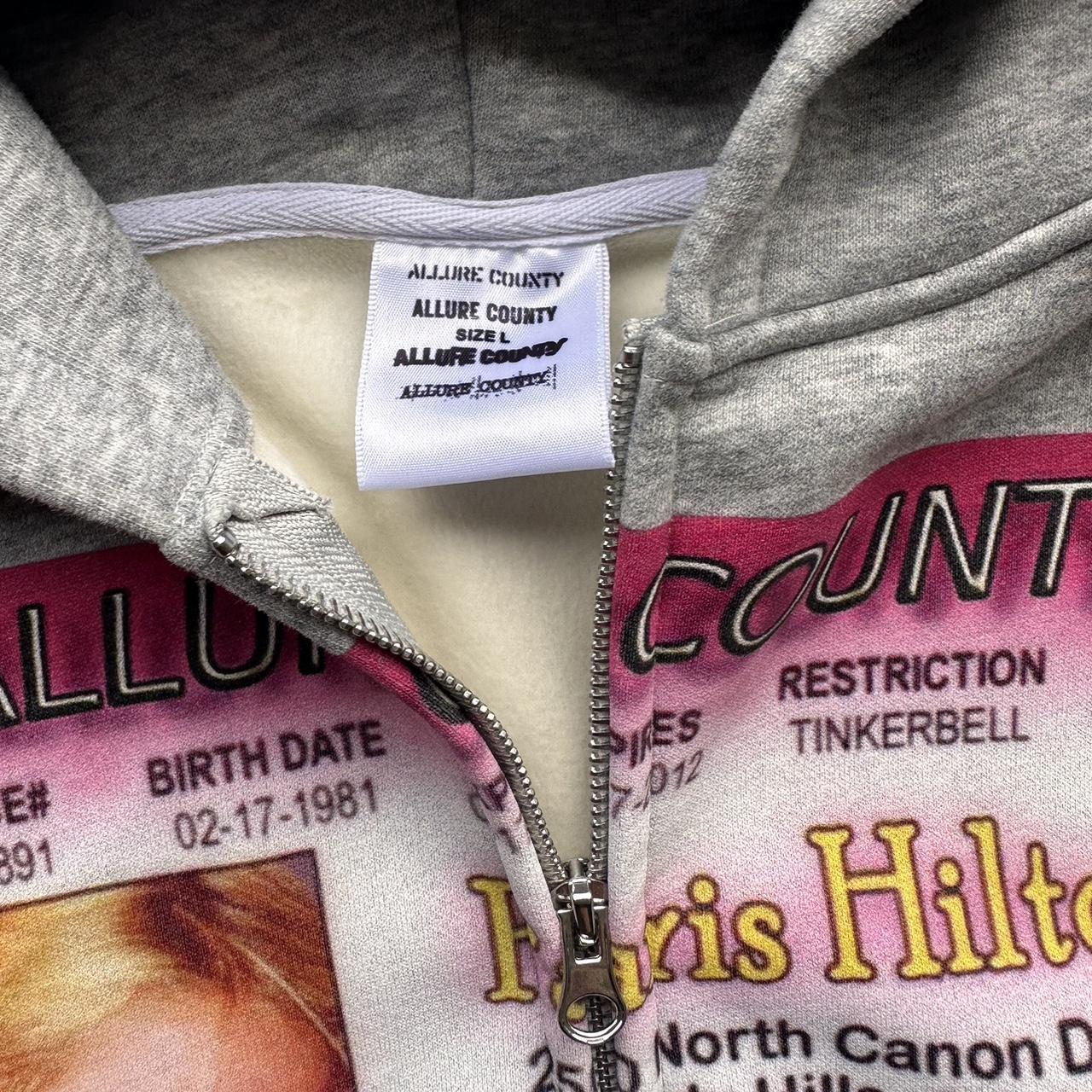 Allure County Hilton Hoodie Size large Worn once... - Depop