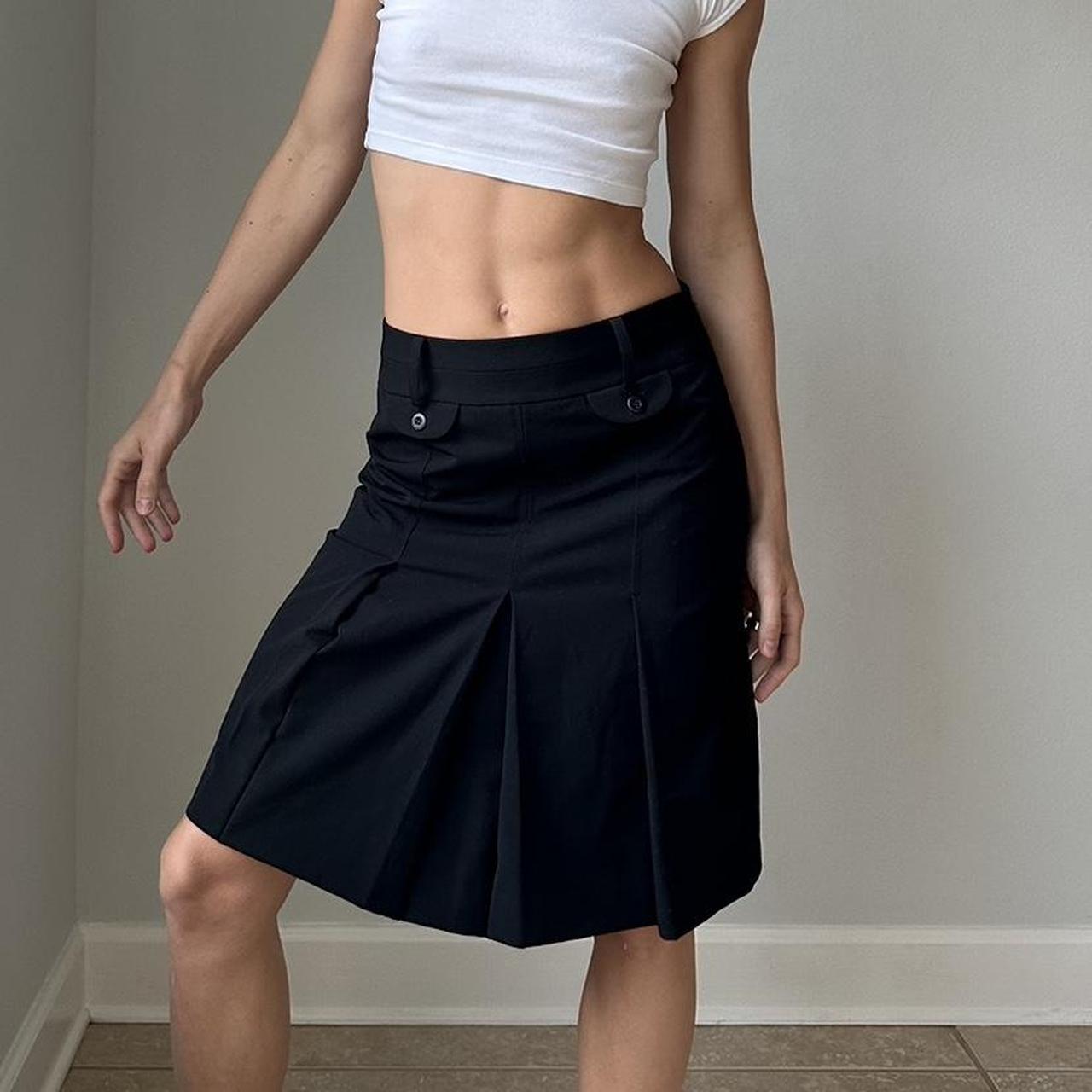 Black skirt loft best sale