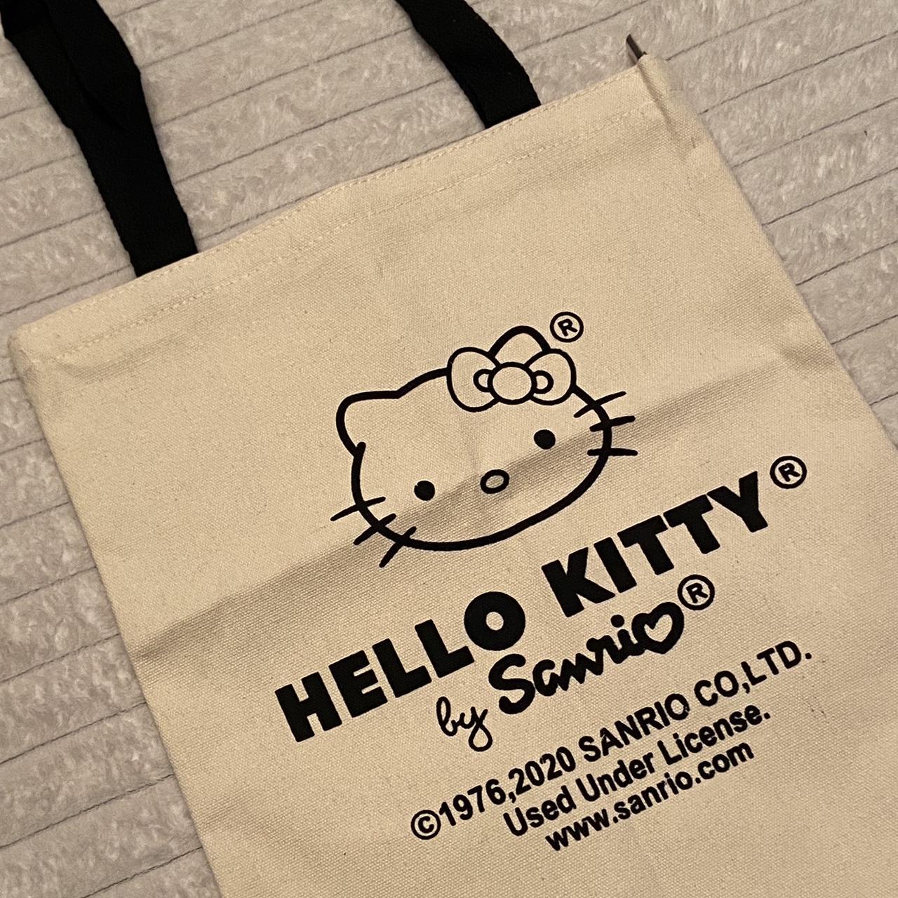 Sanrio Hello Kitty Canvas Bag Measures approximately - Depop