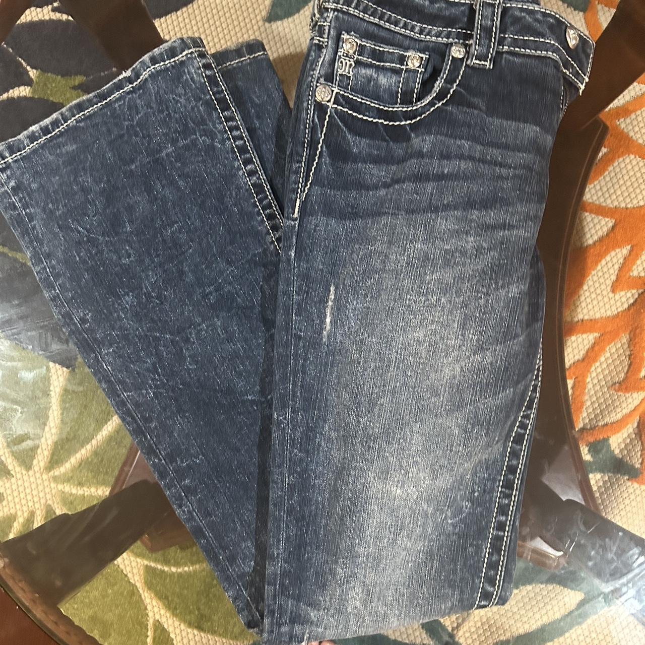 Miss Me Women s Blue And Navy Jeans Depop miss-me-women-s-blue-and-navy-jeans-depop