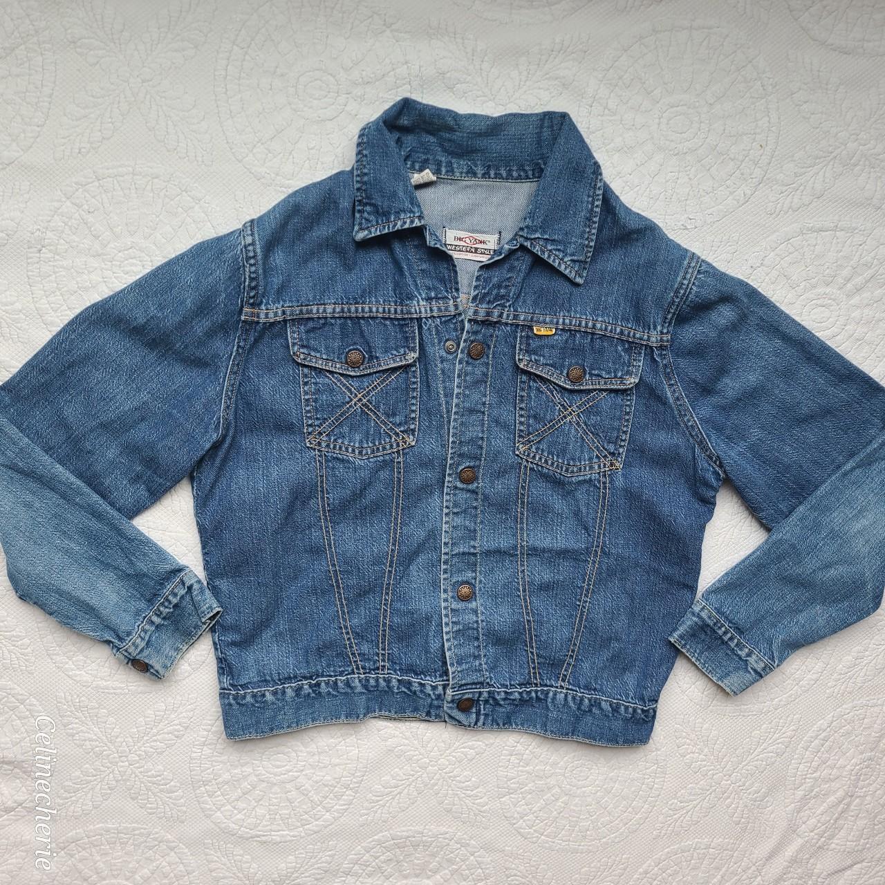 American Vintage Women's Blue Jacket | Depop