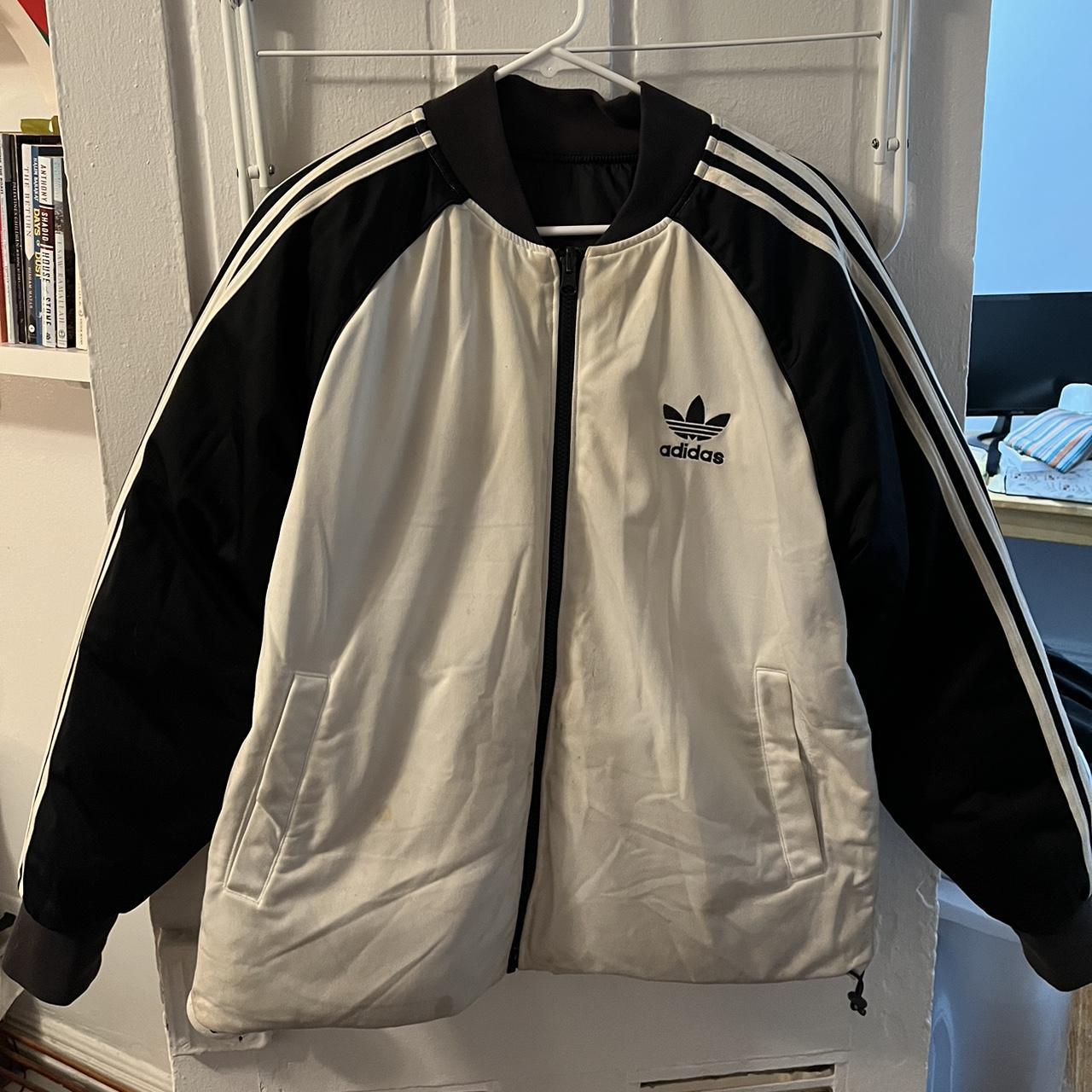 Adidas women's reversible jacket best sale