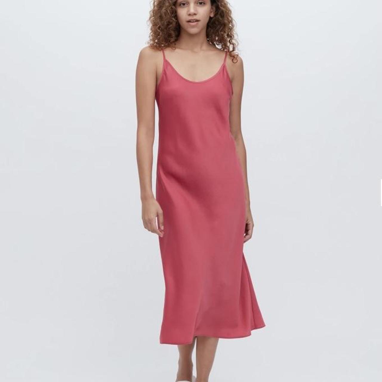 Satin Dress Uniqlo Green Dress Uniqlo Womens Satin Camisole Dress