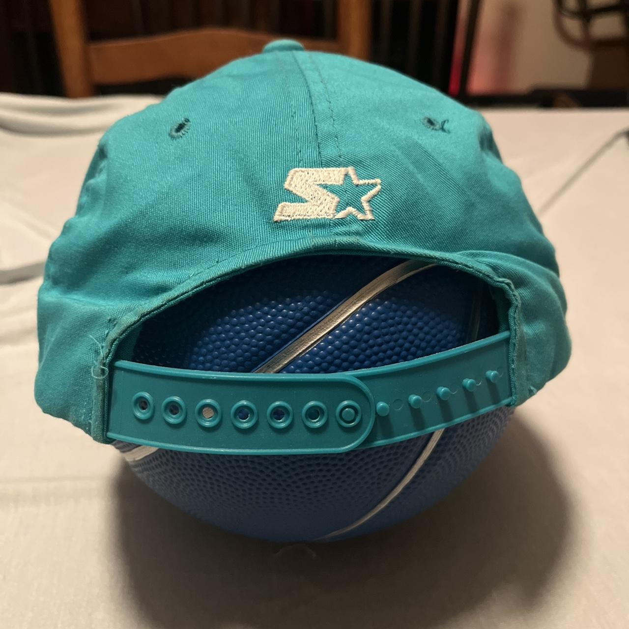 Vintage Starter Florida Marlins Teal 90s Baseball - Depop