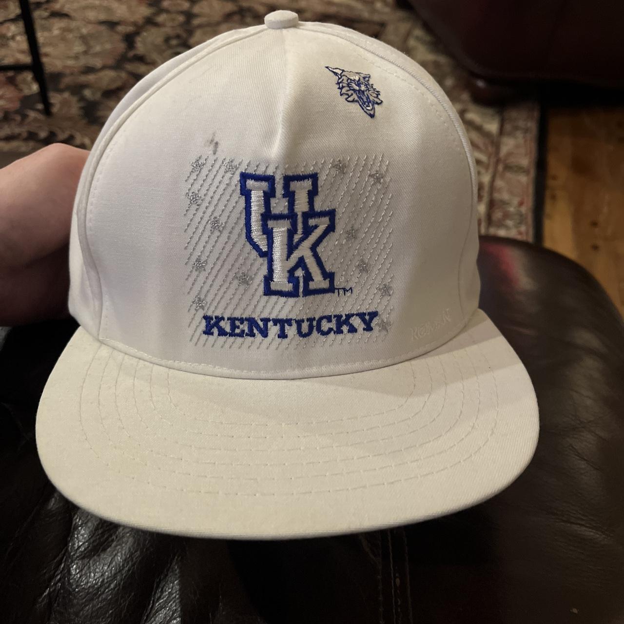 kentucky wildcats vintage hat. Retro. White. Great... - Depop