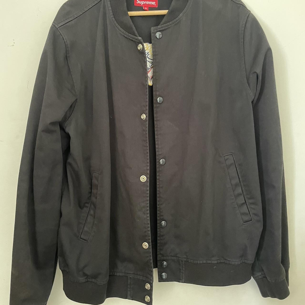 Supreme Antihero Bomber Jacket Black XL This is | Depop