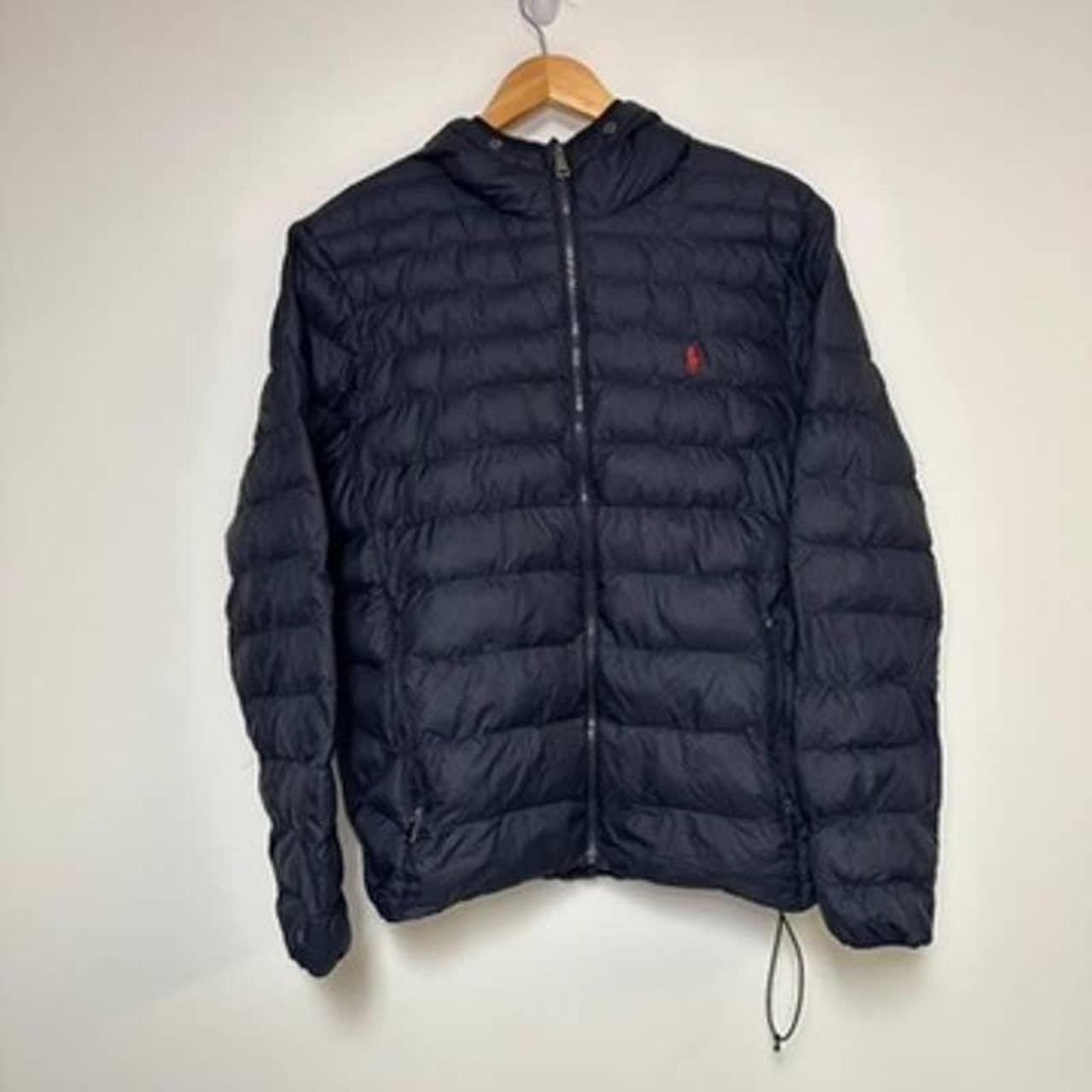 Polo Ralph Lauren Puffer Has Damage See Images Navy... - Depop