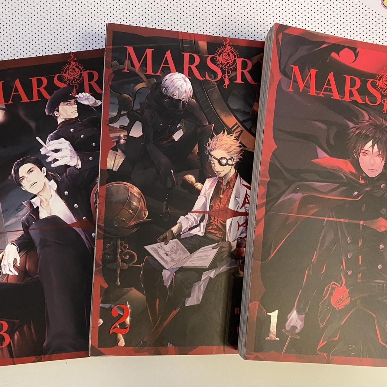 Mars red manga volumes 1 3 full set mangaanime Depop