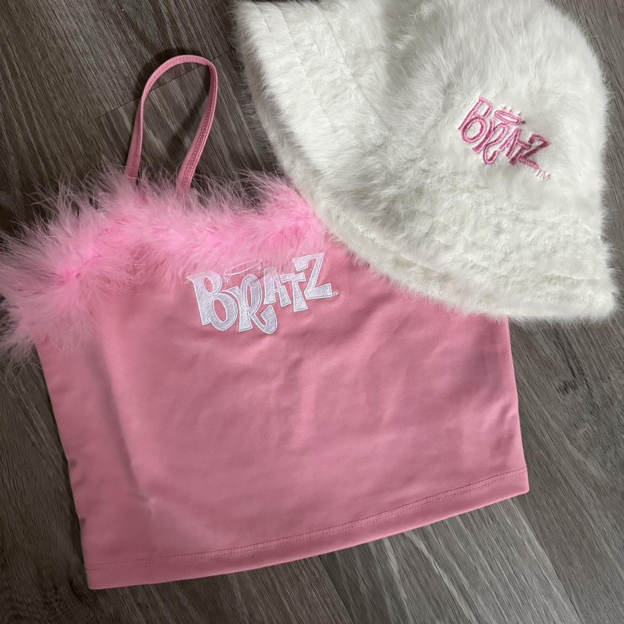 pink Bratz doll top, 10/10 condition, #y2k