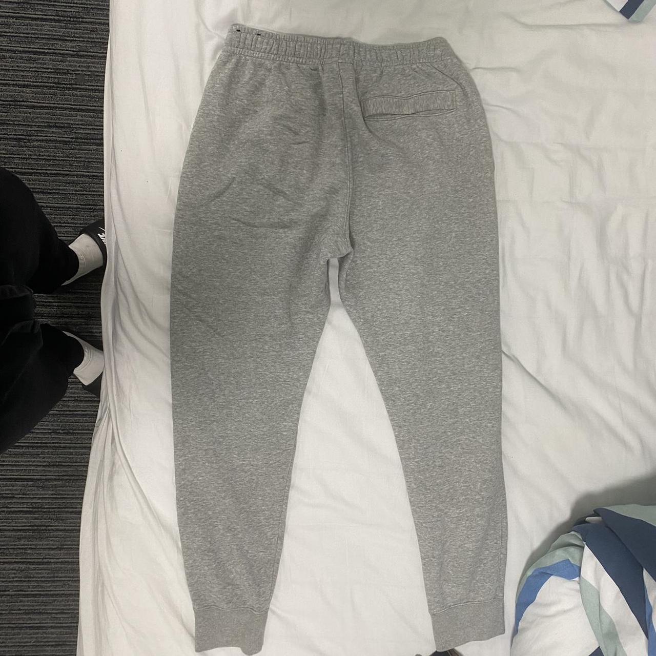 mens nike grey jogging bottoms