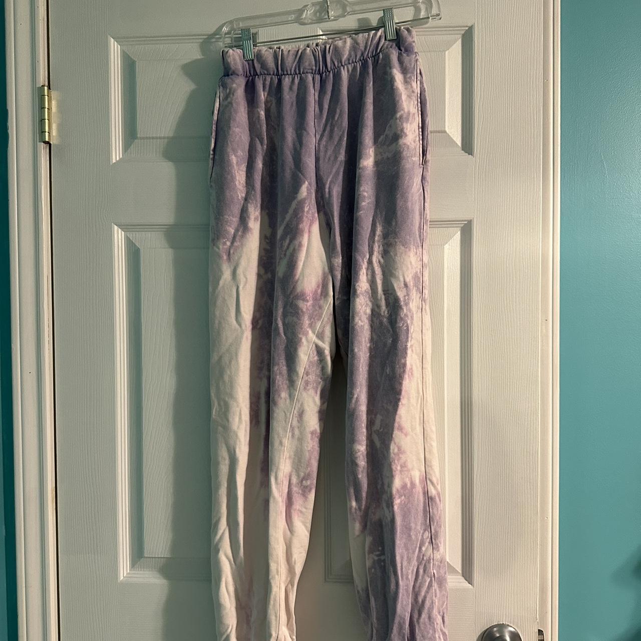 Zara purple online sweatpants