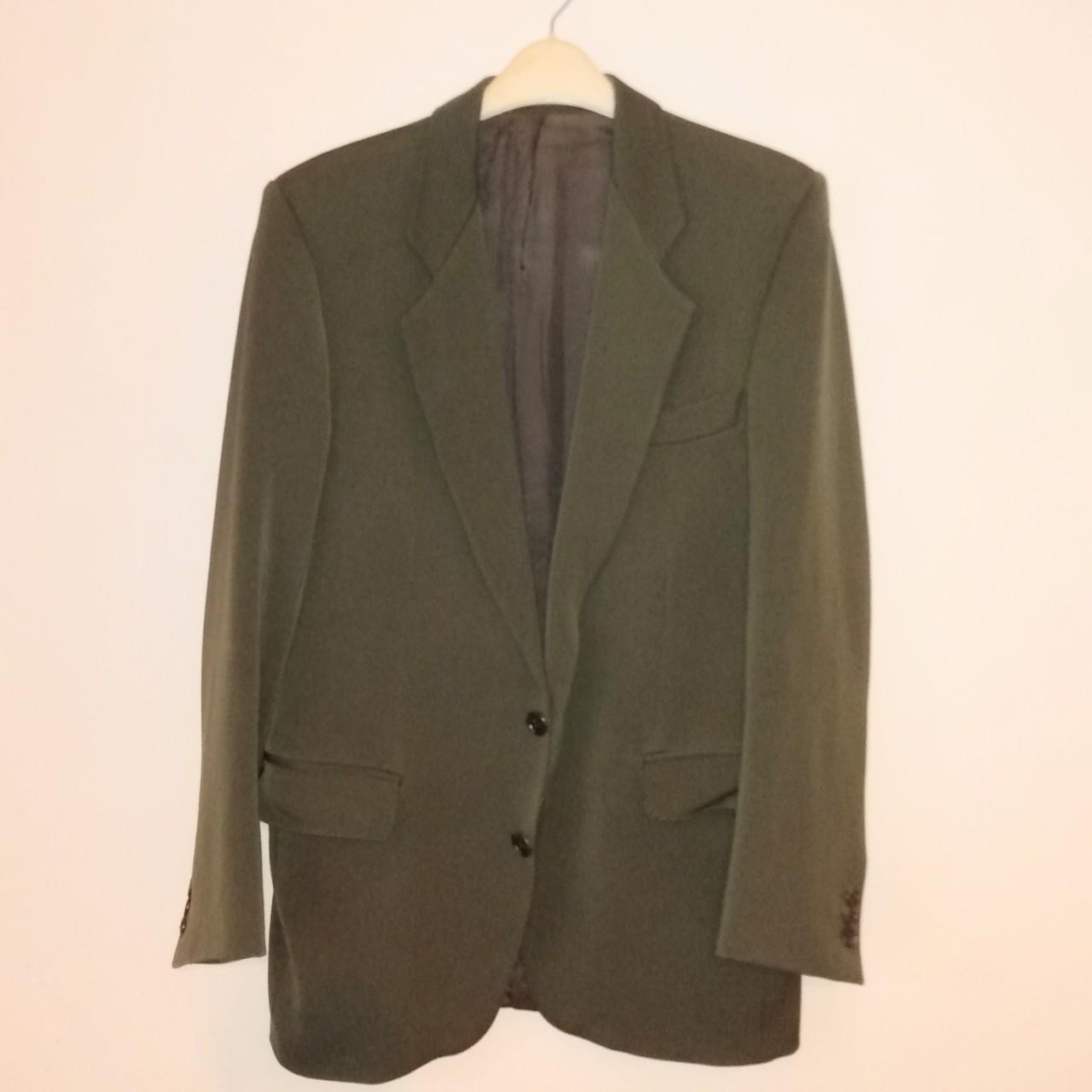 Men's Green and Khaki Jacket | Depop