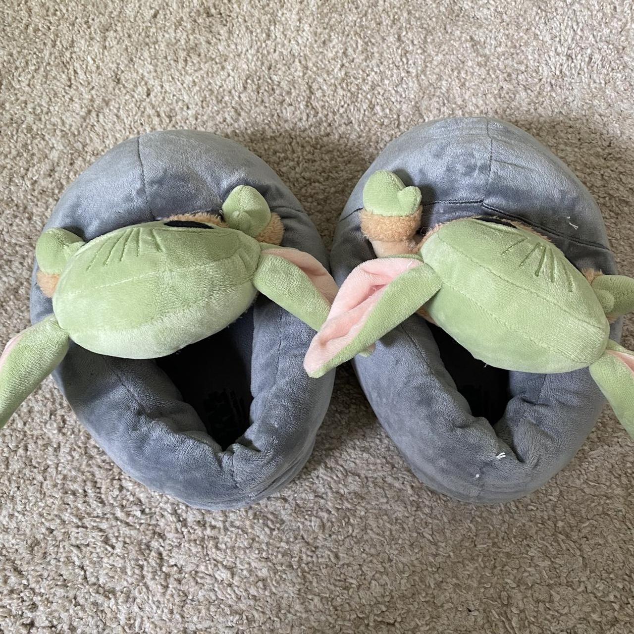 Baby yoda men's discount slippers