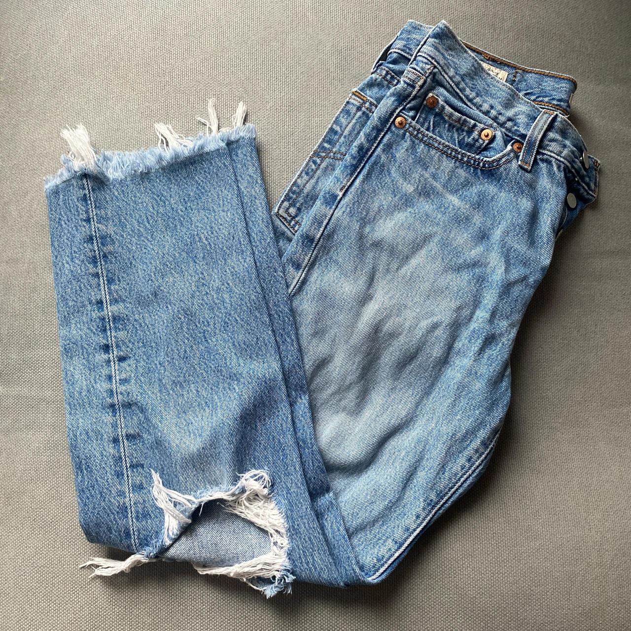 Levi's wedgie raw hem best sale