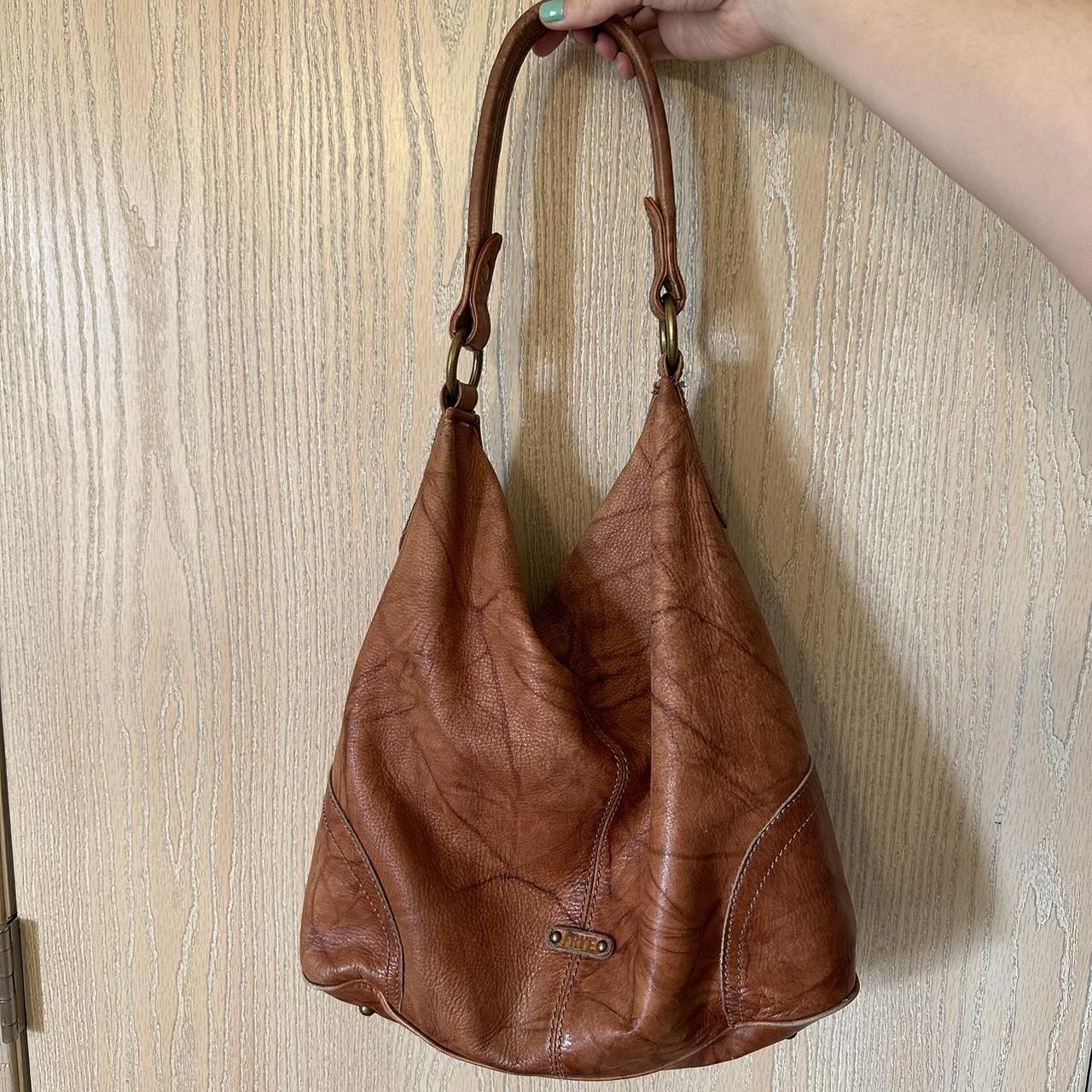 Frye campus 2024 leather shoulder bag