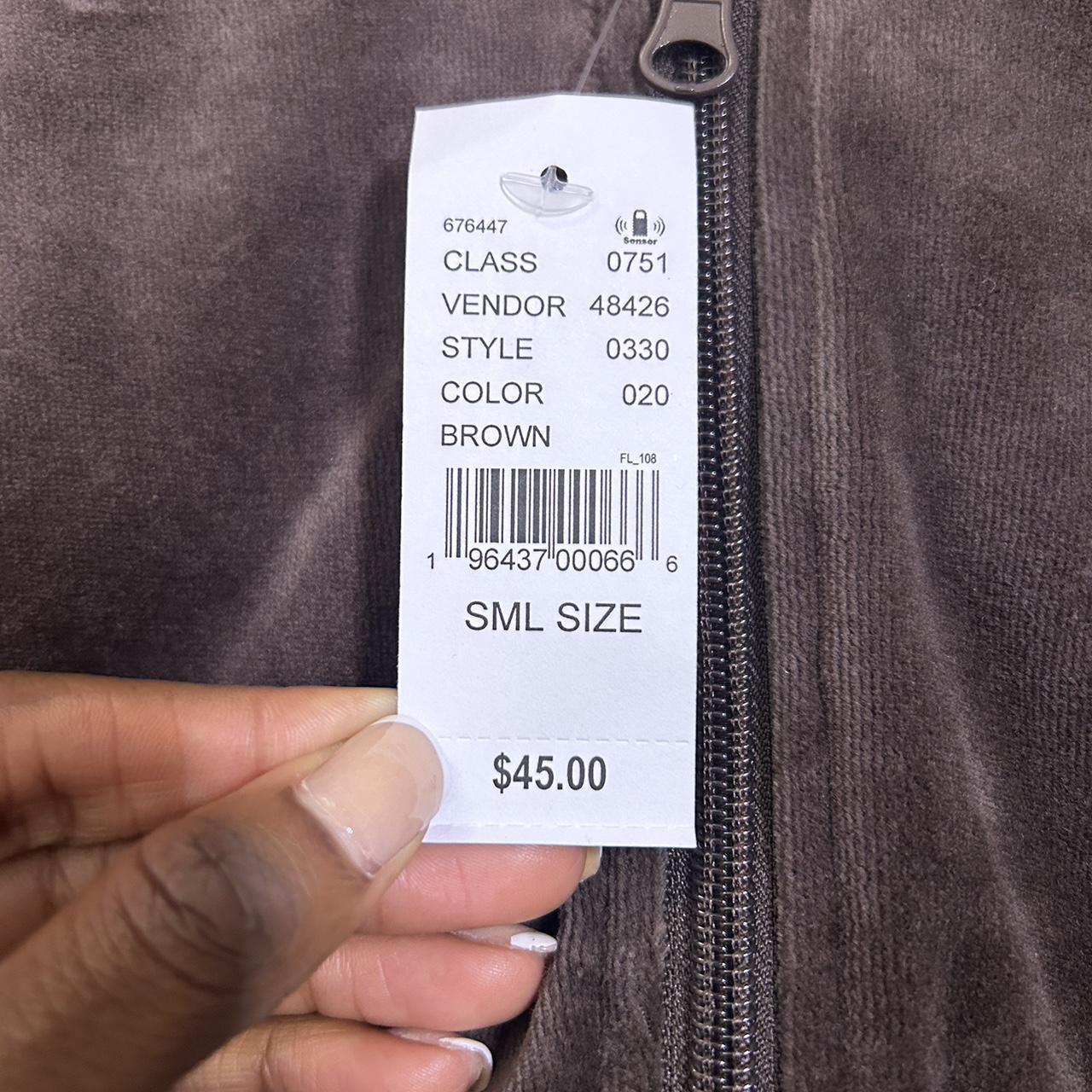 brand new brown and baby blue playboy, cropped... Depop