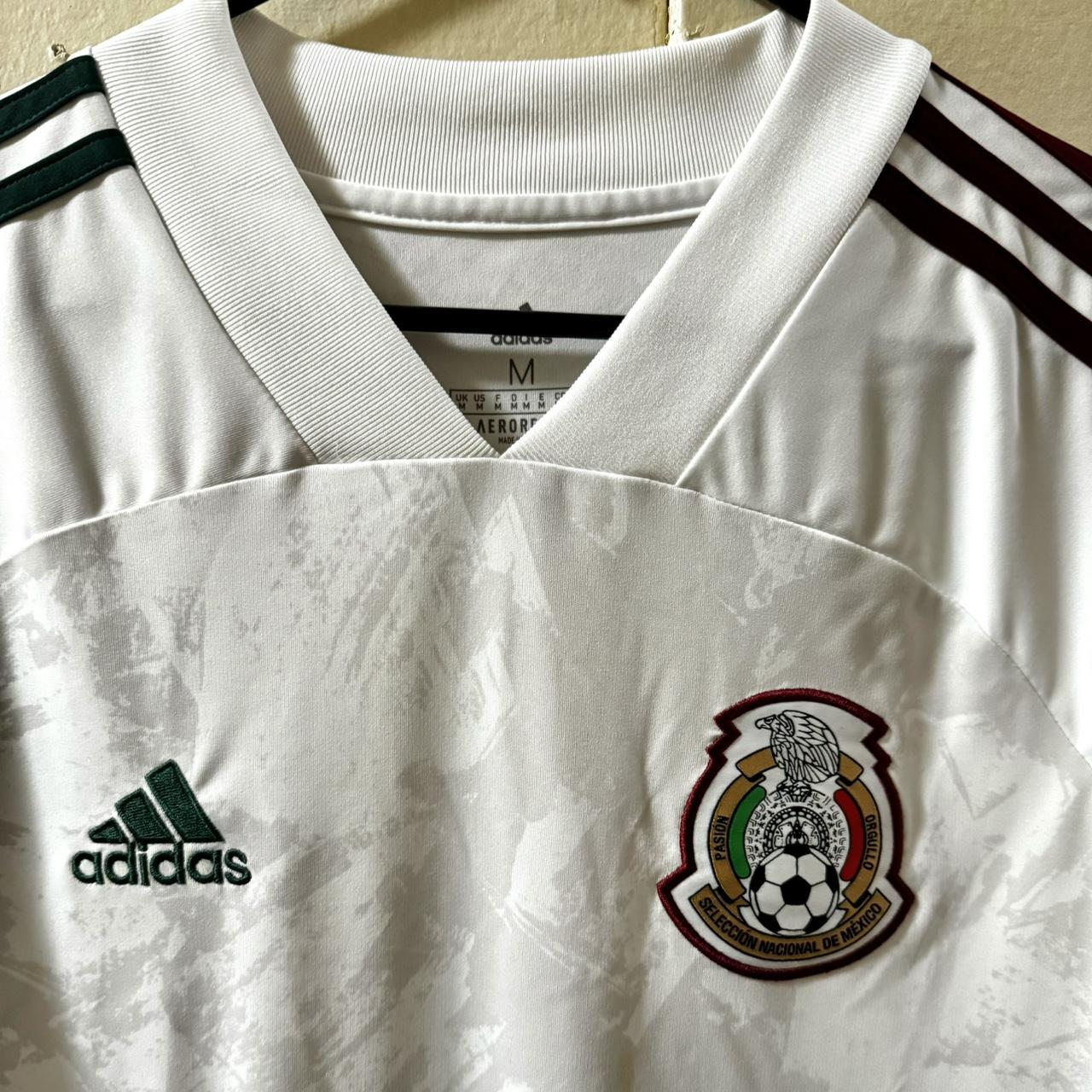 Mexico Adidas Jersey authentic and only worn once.... - Depop