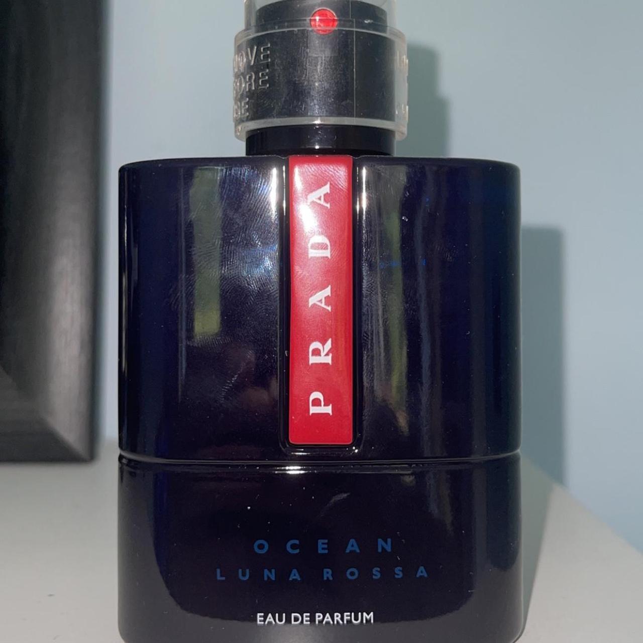 Prada Luna Rossa Ocean Eau de Toilette Aftershave-... - Depop