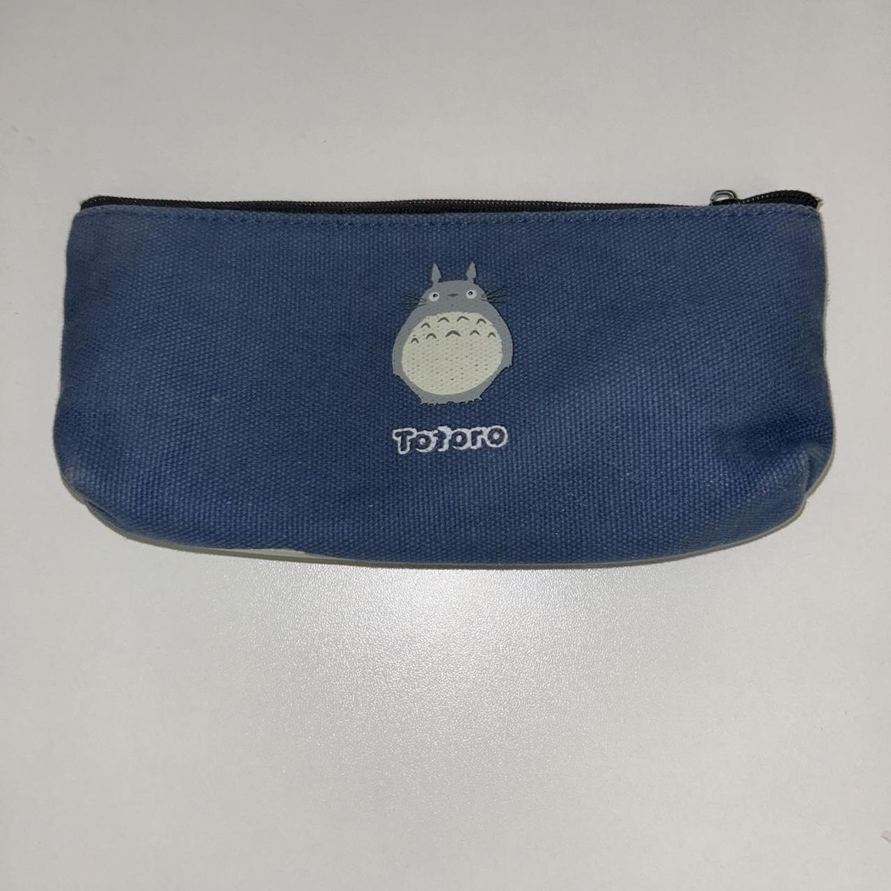 BLUE MY NEIGHBOR TOTORO PENCIL CASE BAG POUCH 🪵🌱🍙 Depop