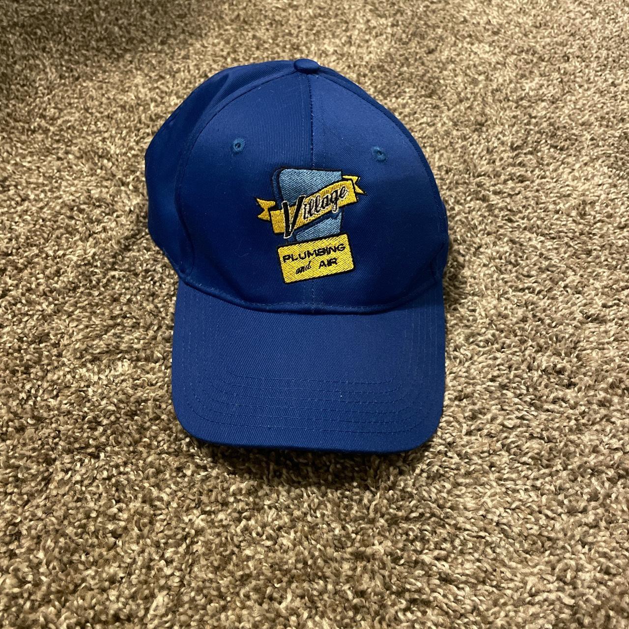 royal blue baseball cap - Depop