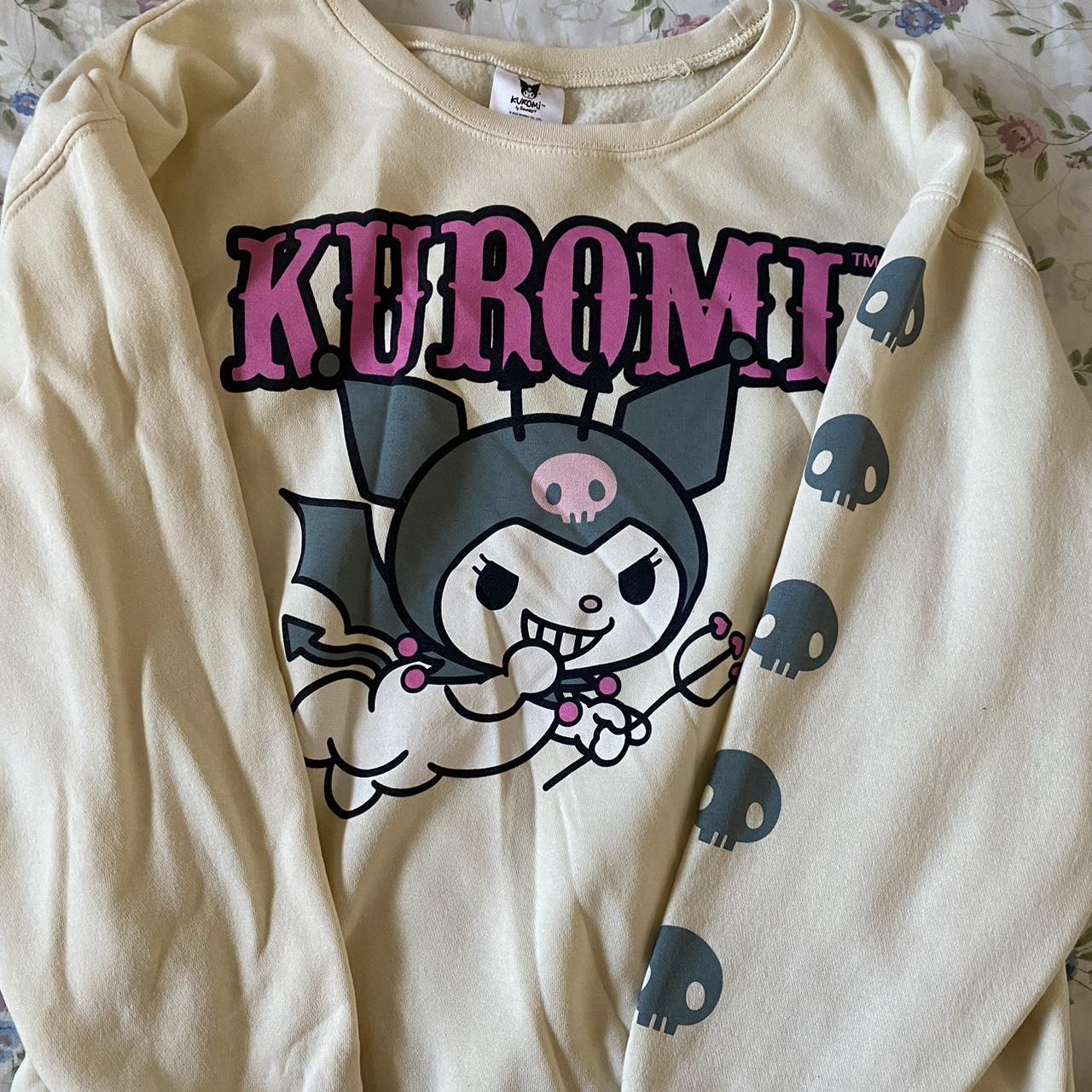 ⛧cutest kurmoi crewneck ⛧ such a cute graphic on... - Depop