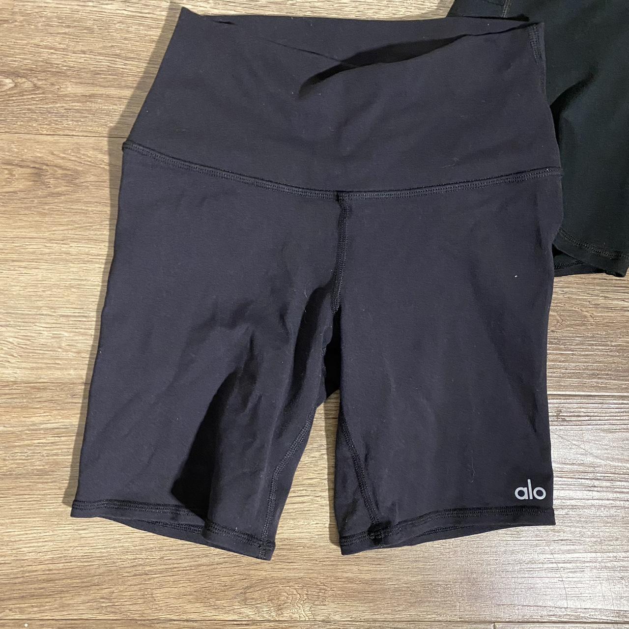 ★black gym shorts ★ scorpion size small rly cute... - Depop